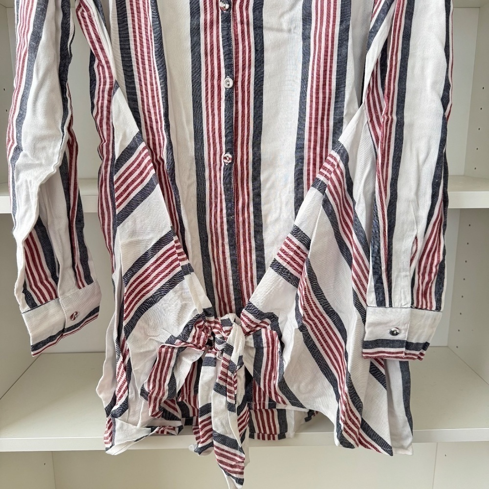 L’ACADEMIE Cloudline Dress in Wide Stripe - Picture 8 of 9